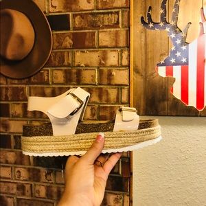 beige sandals : platform sandals summer